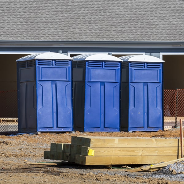 how do i determine the correct number of porta potties necessary for my event in Yettem